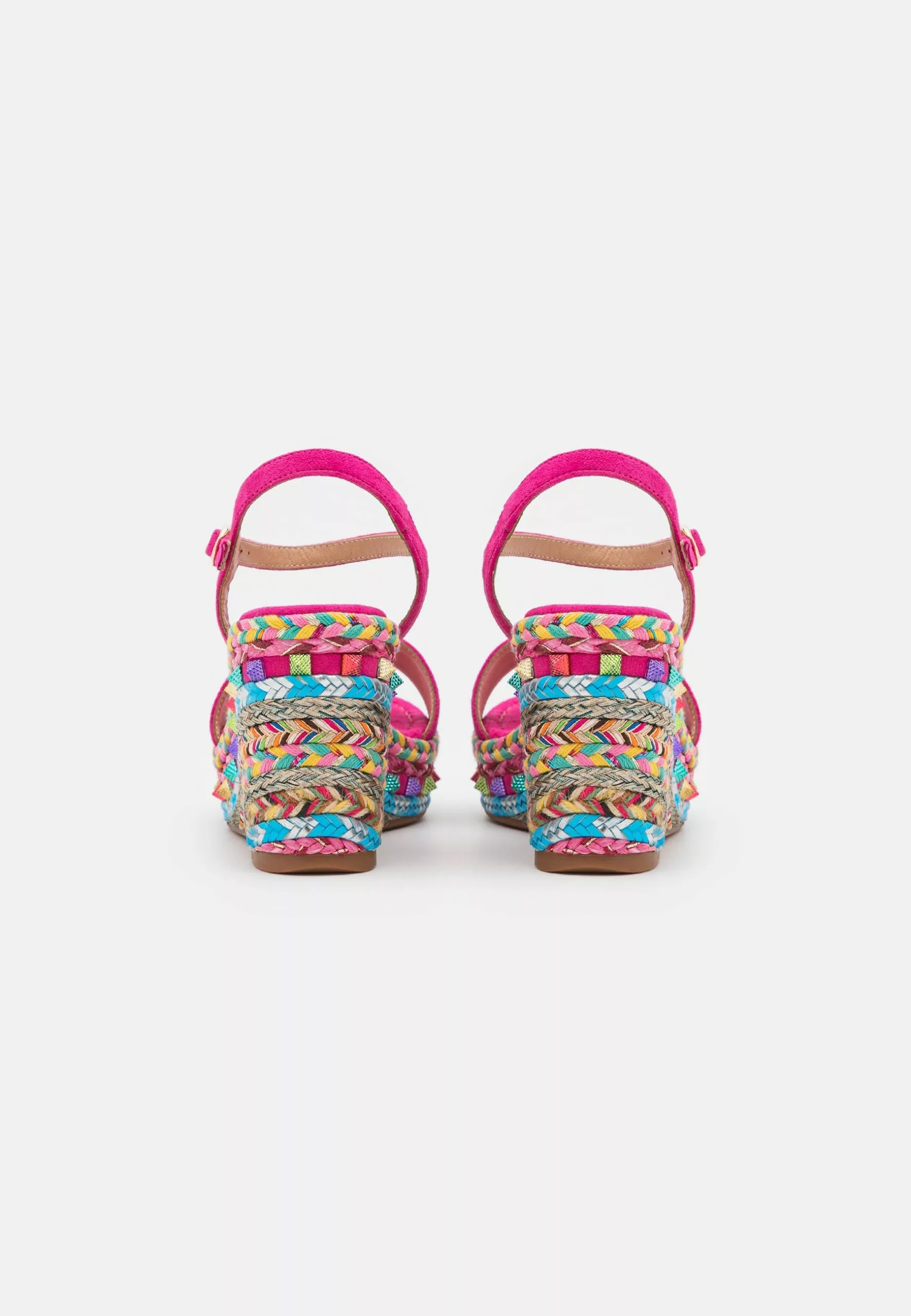 Alma En Pena Sandalen Met Plateauzool - Fuxia 6 Alma En Pena Sandalen Met Plateauzool - Fuxia - Afbeelding 4