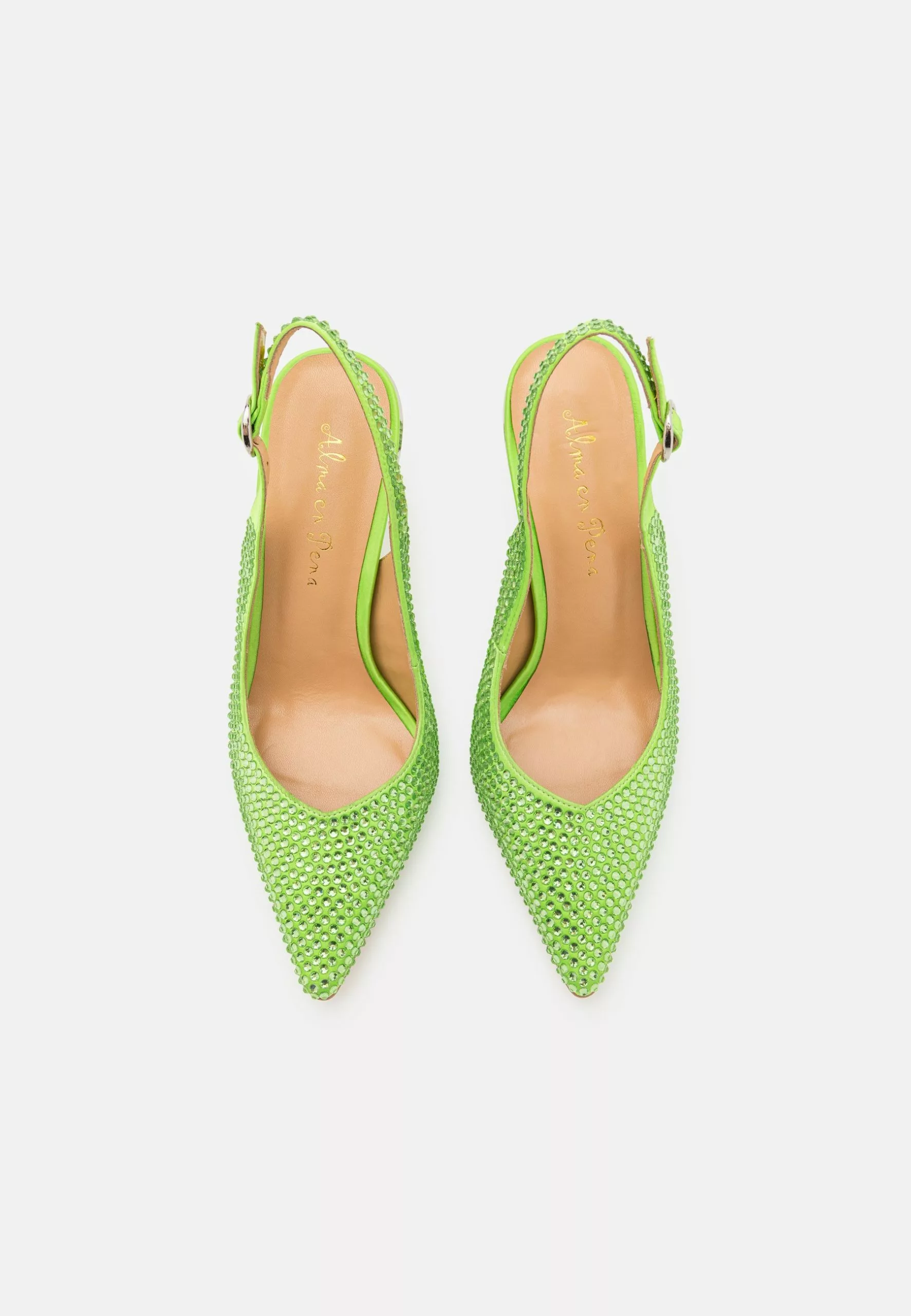 Alma En Pena Klassieke Pumps - Lime 8 Alma En Pena Klassieke Pumps - Lime - Afbeelding 6