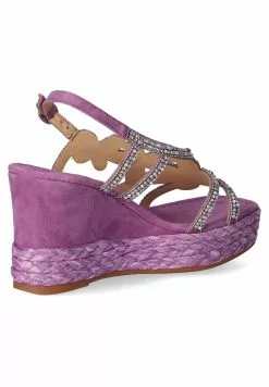 Alma En Pena Sandalen Met Sleehak - Violett -Alma En Pena Winkel 08e0cb912c3c47e6b42661864459af5d