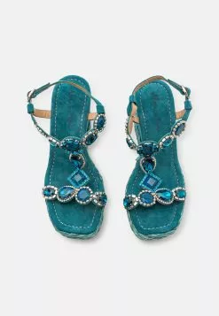 Alma En Pena Sandalen Met Sleehak - Ocean 13 Alma En Pena Sandalen Met Sleehak - Ocean -Alma En Pena Winkel 2294aaed7d524037acbbb39ce2f23711