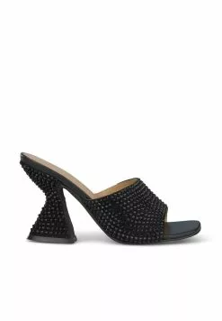 Alma En Pena Karmeliet - Muiltjes Met Hak - Black