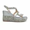 Alma En Pena Vera - Sandalen Met Sleehak - Plata -Alma En Pena Winkel 292615e1890c4c2cb8c41b21b6b8a16b
