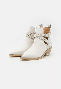 Alma En Pena Enkellaarsjes Met Hoge Hak - White -Alma En Pena Winkel 2b2c96859421486dbe0b3e15eb8c1eea