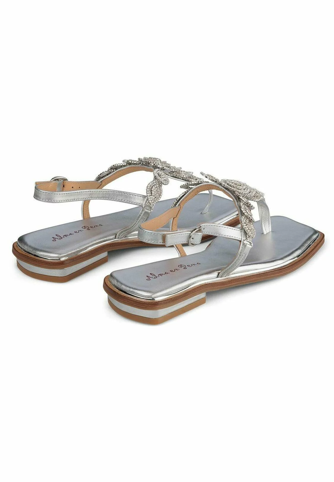 Alma En Pena Tilda - Teensandalen - Plata 5 Alma En Pena Tilda - Teensandalen - Plata - Afbeelding 3