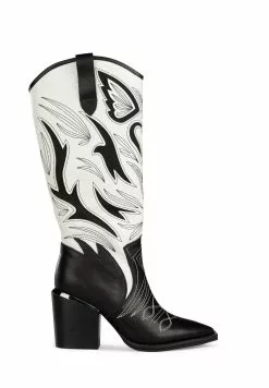 Alma En Pena Dubonnet - Cowboy-/Bikerlaarzen - Black