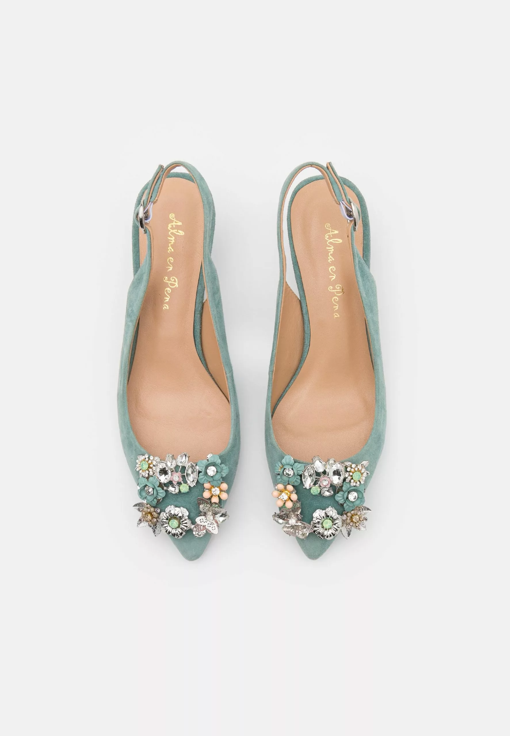 Alma En Pena Klassieke Pumps - Mint 8 Alma En Pena Klassieke Pumps - Mint - Afbeelding 6