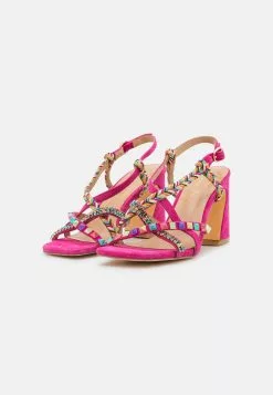 Alma En Pena Sandalen Met Hoge Hak - Fuxia -Alma En Pena Winkel 3a5a85989a5341c68376106a301ab2db