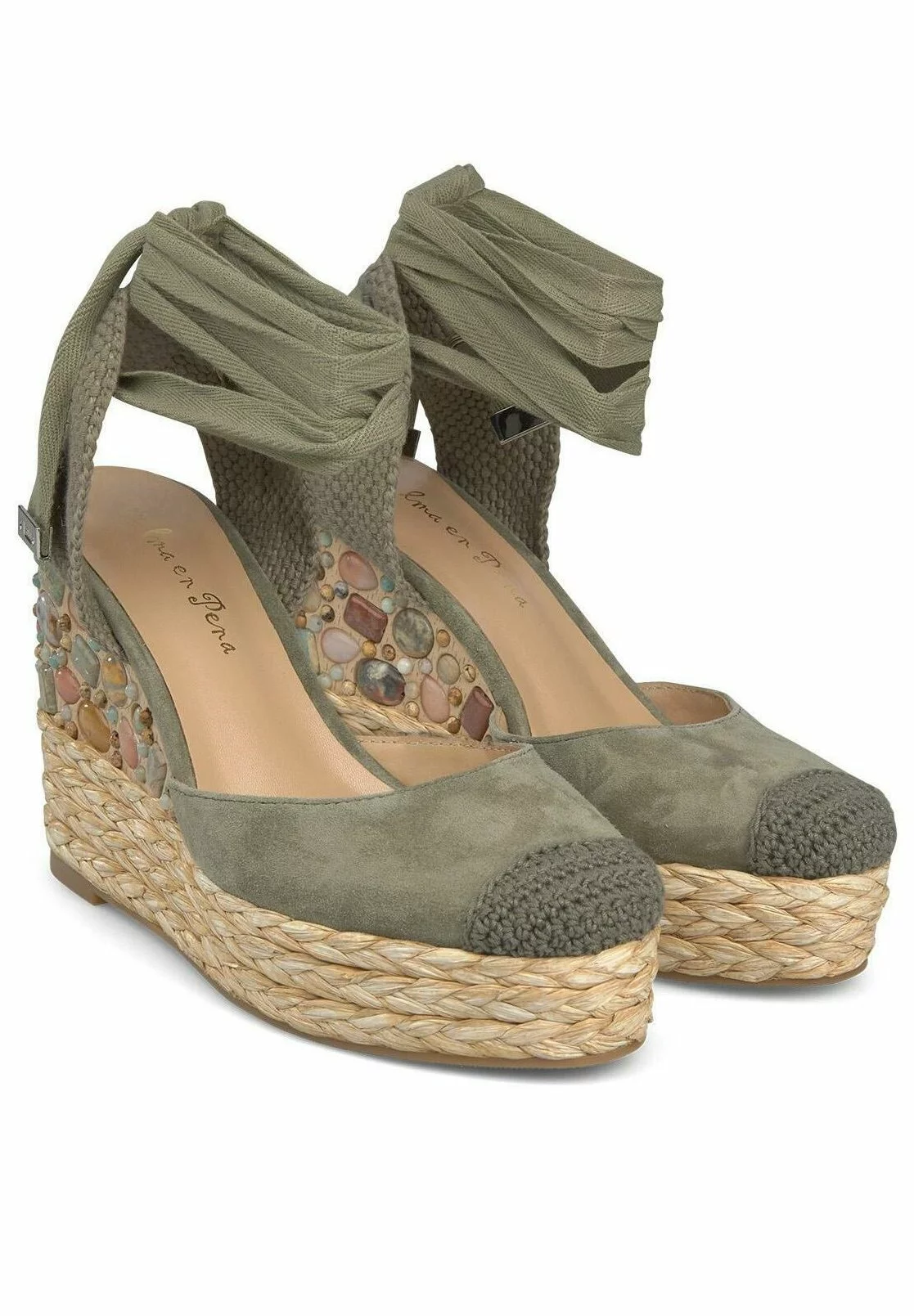 Alma En Pena Lacunza - Veterpumps - Verde 4 Alma En Pena Lacunza - Veterpumps - Verde - Afbeelding 2