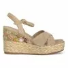 Alma En Pena Senosiain - Sandalen Met Sleehak - Arena -Alma En Pena Winkel 3ff8c56f32024d70ab85c5c83f37bf4d