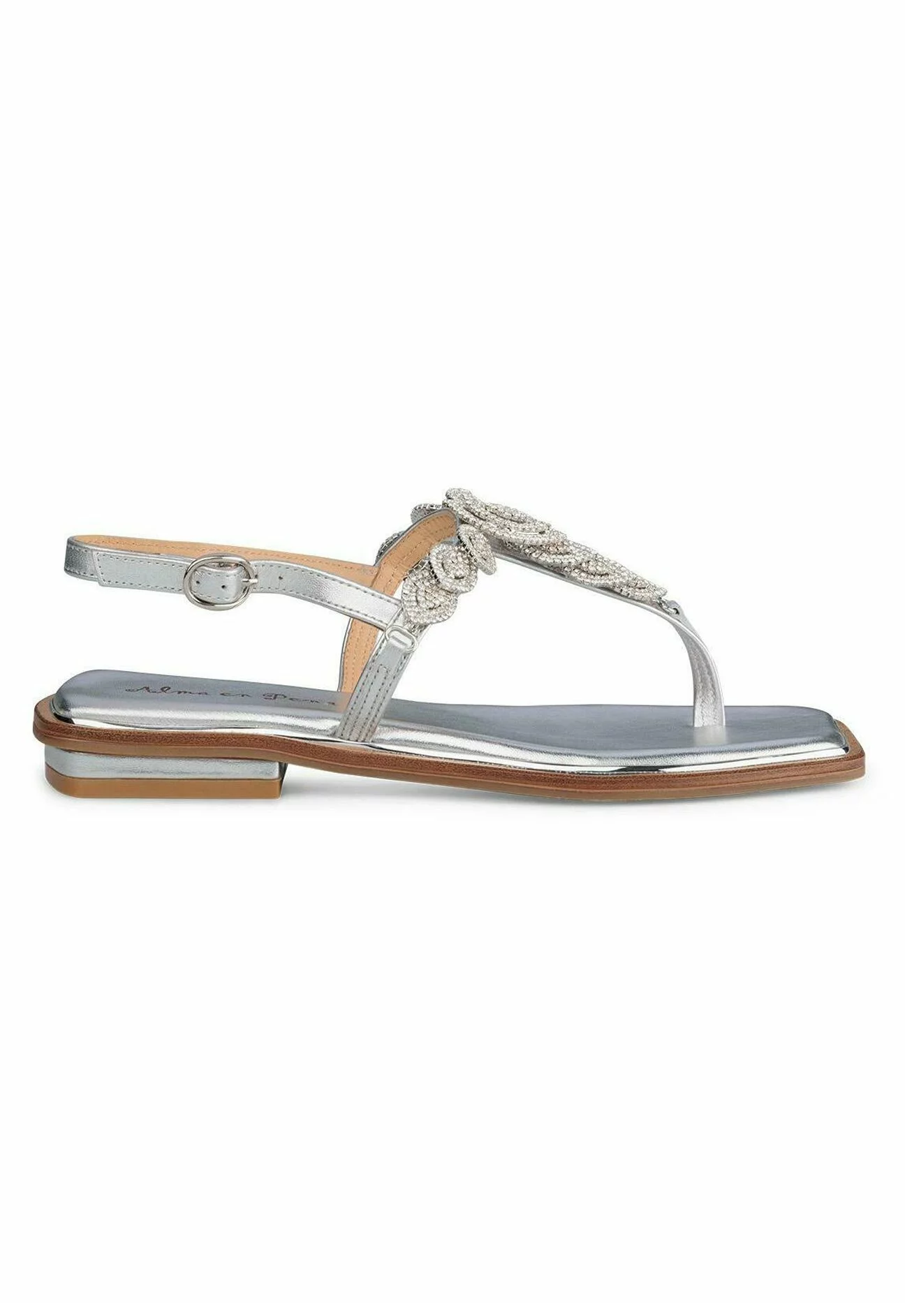 Alma En Pena Tilda - Teensandalen - Plata 3 Alma En Pena Tilda - Teensandalen - Plata