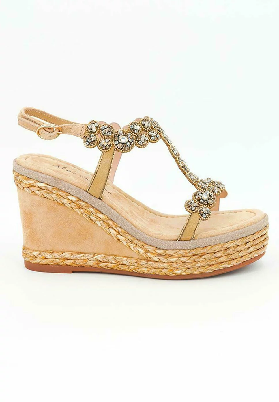 Alma En Pena Osaka - Sandalen Met Sleehak - Sand 3 Alma En Pena Osaka - Sandalen Met Sleehak - Sand