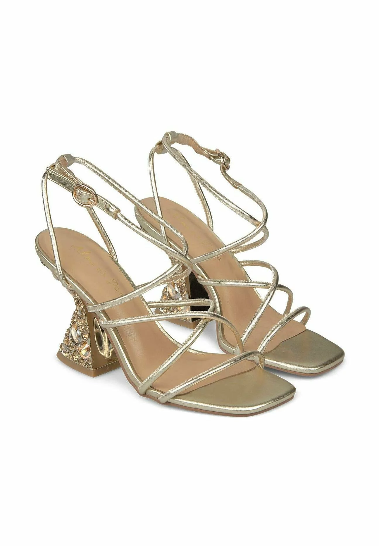 Alma En Pena Brew - Sandalen Met Hoge Hak - Dorado 4 Alma En Pena Brew - Sandalen Met Hoge Hak - Dorado - Afbeelding 2