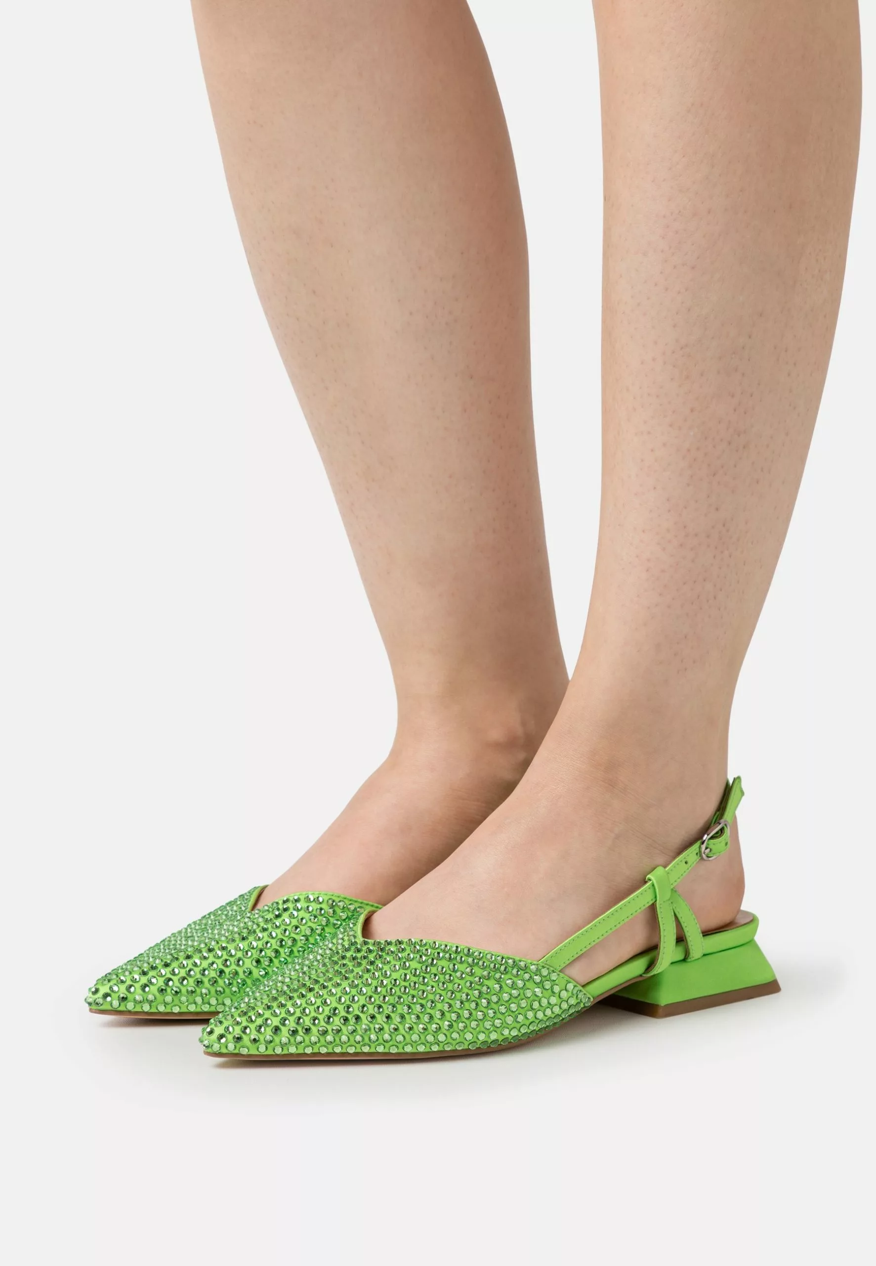 Alma En Pena Slingback Ballerina´S - Lime 3 Alma En Pena Slingback Ballerina´S - Lime