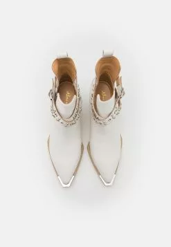 Alma En Pena Enkellaarsjes Met Hoge Hak - White -Alma En Pena Winkel 4c9f4086195c4c2ab30b300fcee62b98