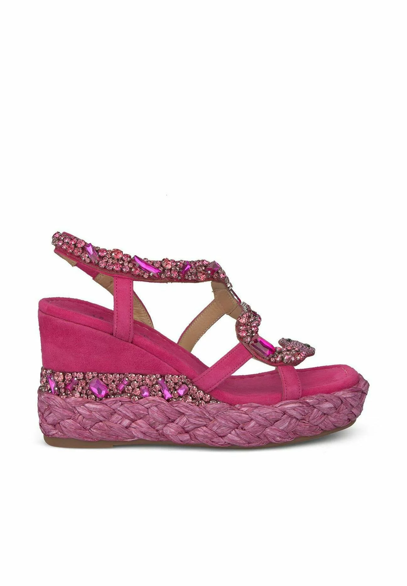 Alma En Pena Vera - Sandalen Met Sleehak - Rosa 3 Alma En Pena Vera - Sandalen Met Sleehak - Rosa