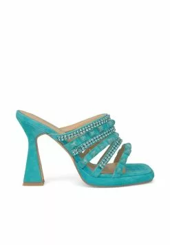 Alma En Pena Bocq - Muiltjes Met Hak - Azul