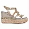 Alma En Pena Vera - Sandalen Met Sleehak - Bronce -Alma En Pena Winkel 54cfba9854174ce0b72eb6af5195c14d