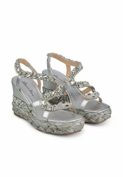 Alma En Pena Vera - Sandalen Met Sleehak - Plata 6 Alma En Pena Vera - Sandalen Met Sleehak - Plata -Alma En Pena Winkel 59cab9e89ae8464d8cd14e03752ea4ac