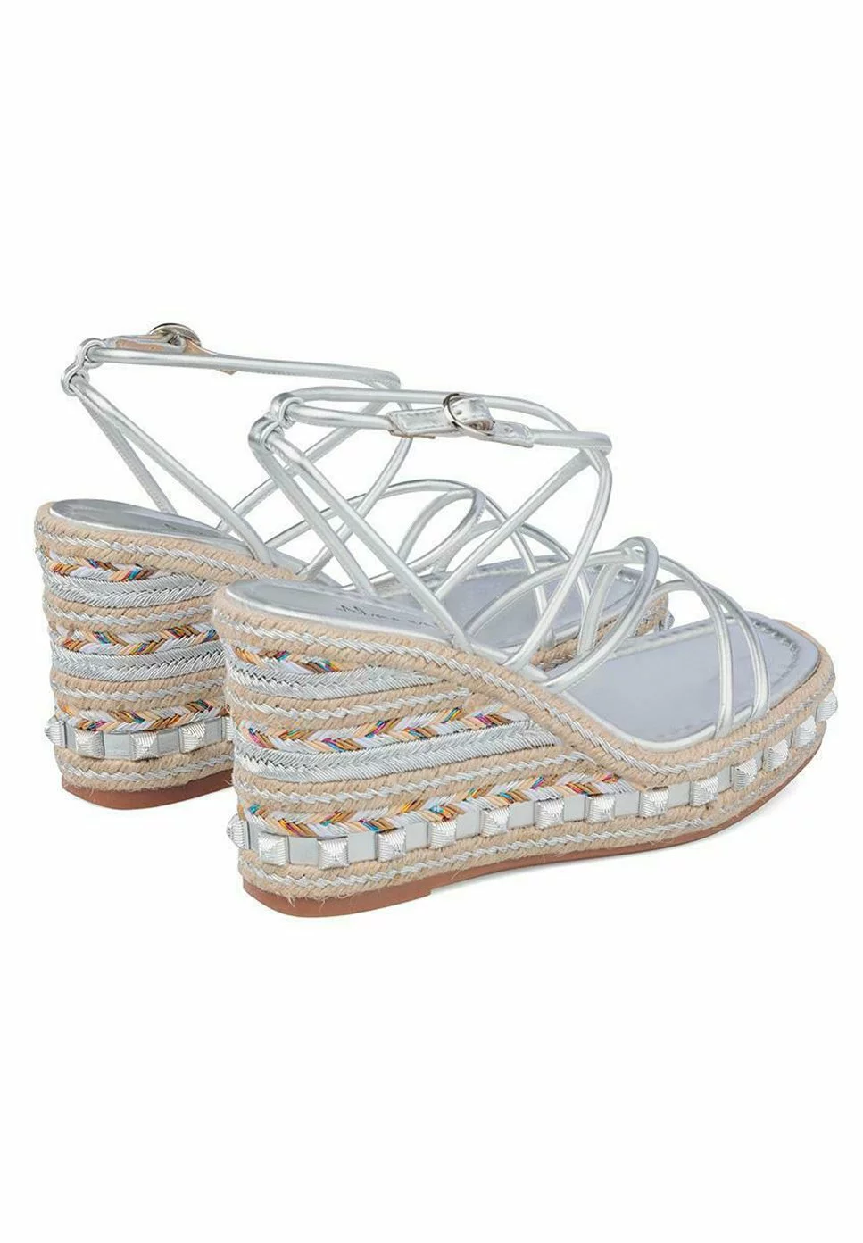 Alma En Pena Martin - Sandalen Met Sleehak - Plata 5 Alma En Pena Martin - Sandalen Met Sleehak - Plata - Afbeelding 3