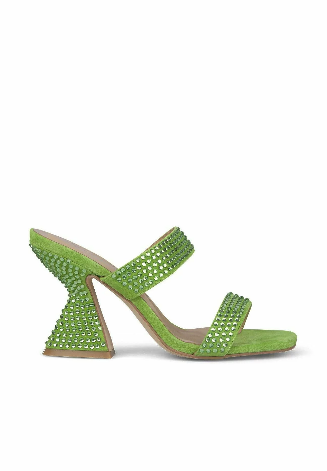 Alma En Pena Bosteels - Muiltjes Met Hak - Verde 3 Alma En Pena Bosteels - Muiltjes Met Hak - Verde