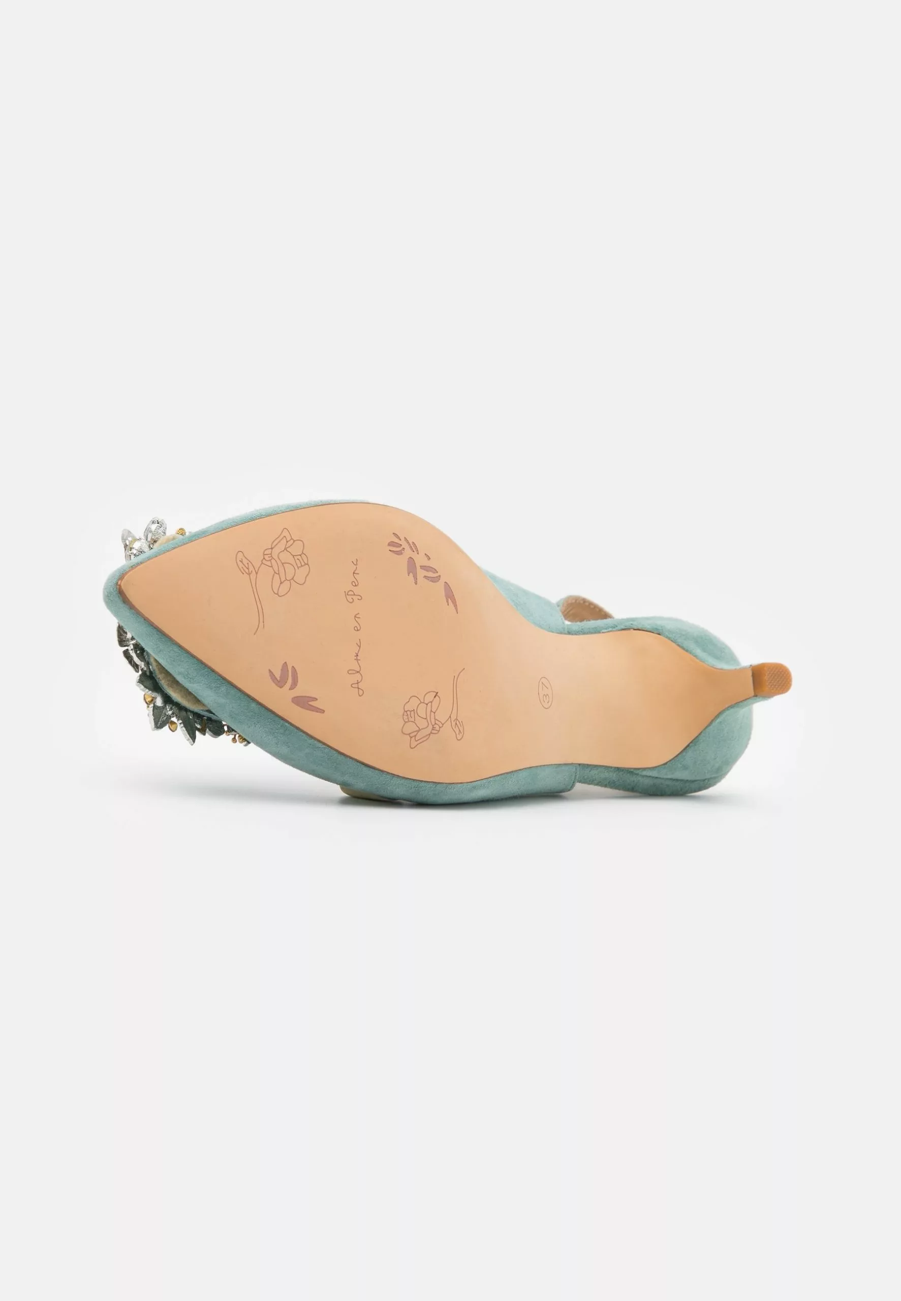 Alma En Pena Klassieke Pumps - Mint 7 Alma En Pena Klassieke Pumps - Mint - Afbeelding 5