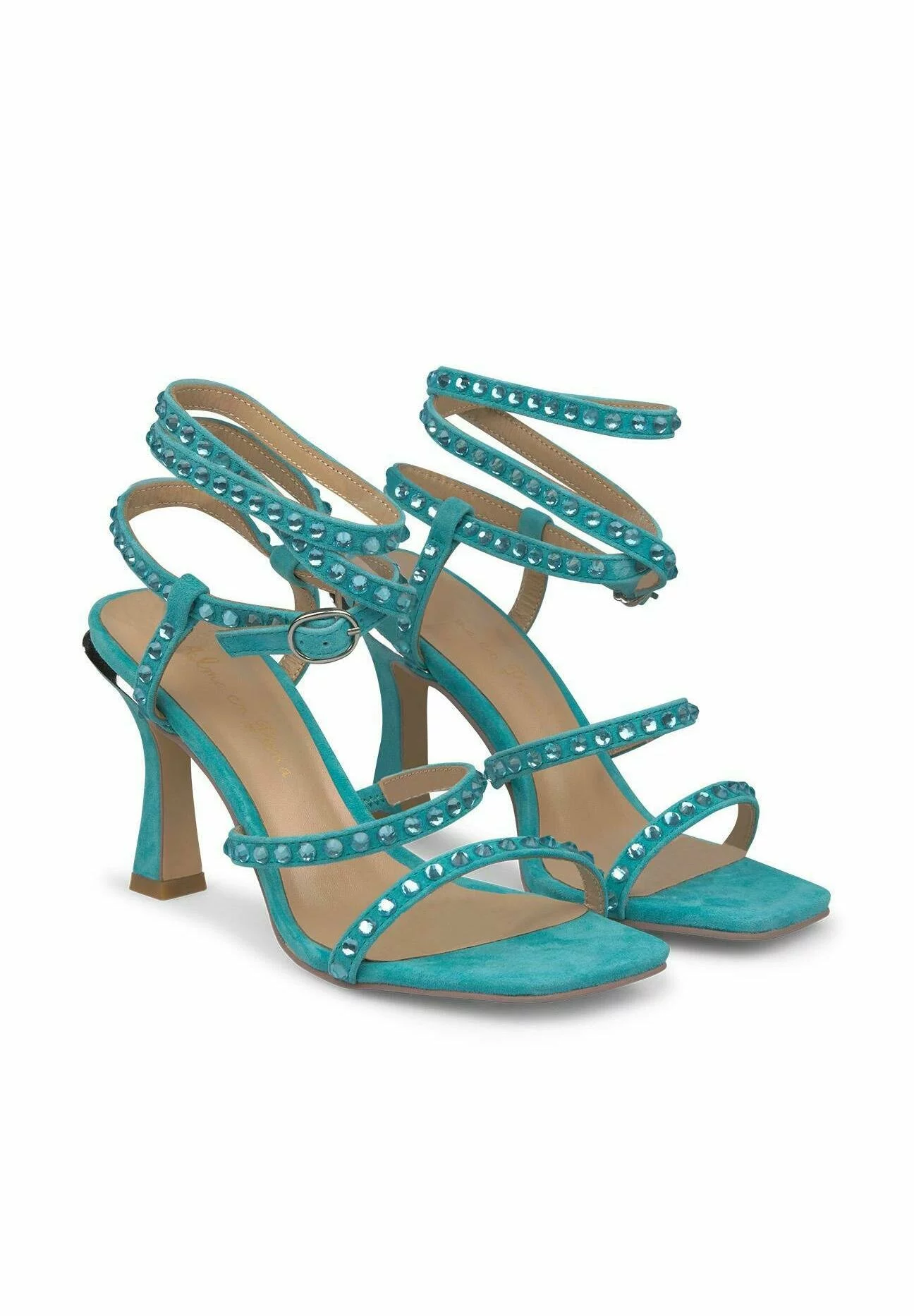 Alma En Pena Alhambra - Sandalen Met Hoge Hak - Azul 4 Alma En Pena Alhambra - Sandalen Met Hoge Hak - Azul - Afbeelding 2