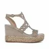 Alma En Pena Hernandez - Sandalen Met Sleehak - Gris -Alma En Pena Winkel 6b0b25a806af44a19174315898230216