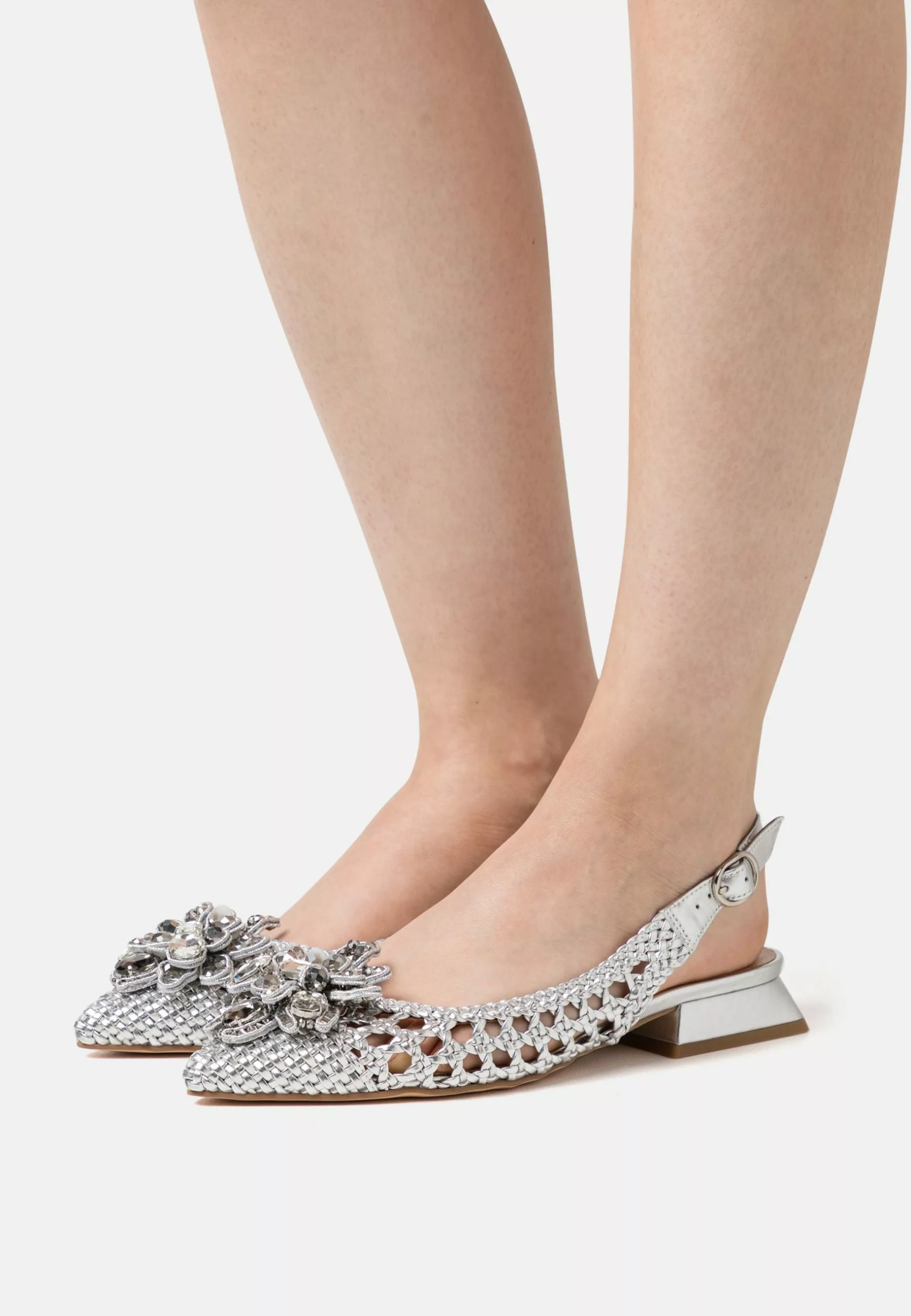 Alma En Pena Slingback Ballerina´S - Diva Silver 3 Alma En Pena Slingback Ballerina´S - Diva Silver