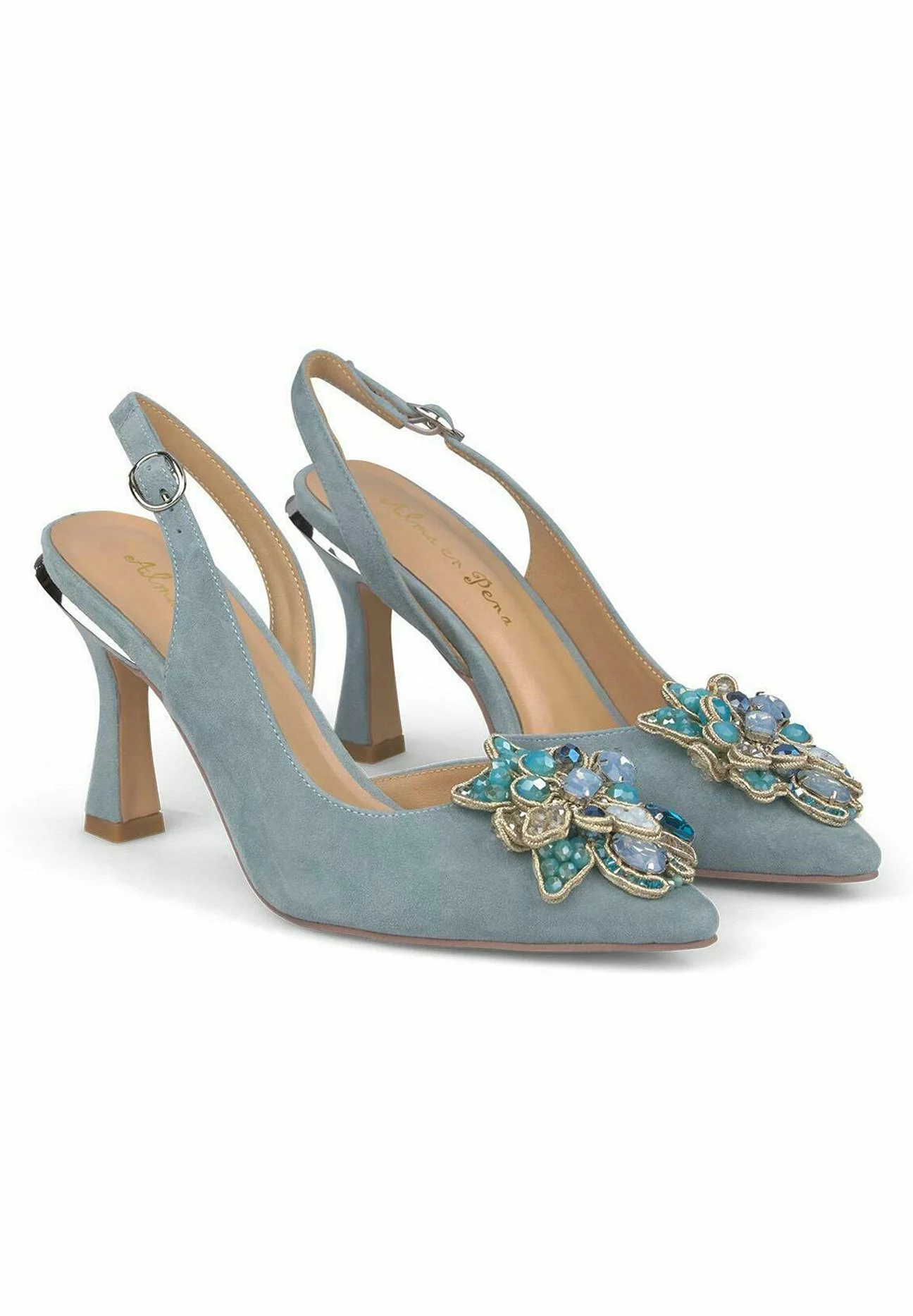 Alma En Pena Quintinye - Klassieke Pumps - Azul 4 Alma En Pena Quintinye - Klassieke Pumps - Azul - Afbeelding 2