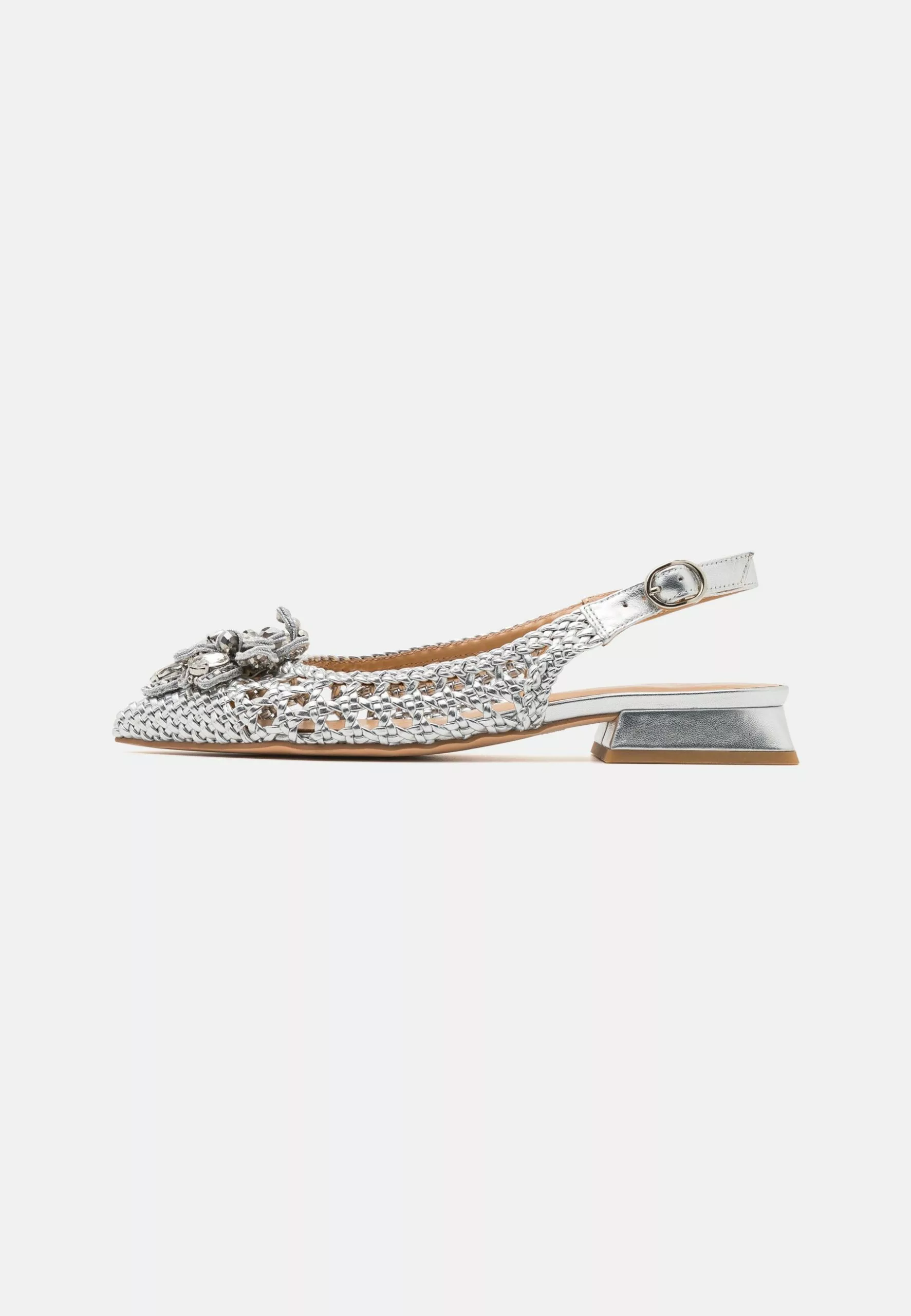 Alma En Pena Slingback Ballerina´S - Diva Silver 4 Alma En Pena Slingback Ballerina´S - Diva Silver - Afbeelding 2