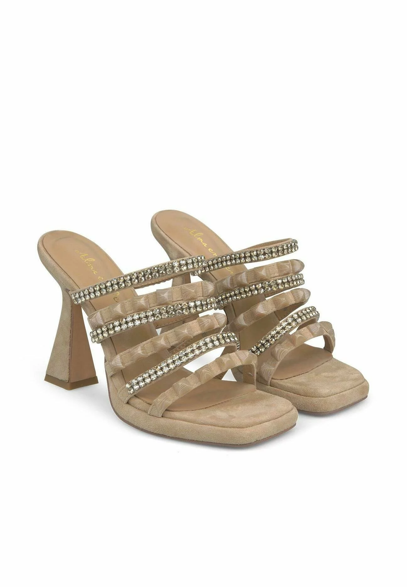 Alma En Pena Bocq - Muiltjes Met Hak - Arena 4 Alma En Pena Bocq - Muiltjes Met Hak - Arena - Afbeelding 2