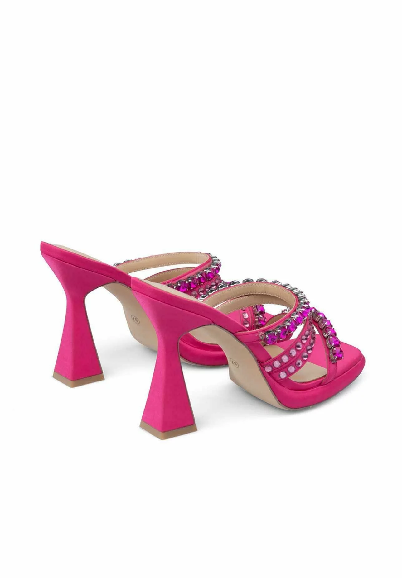 Alma En Pena Trappe - Muiltjes Met Hak - Rosa 5 Alma En Pena Trappe - Muiltjes Met Hak - Rosa - Afbeelding 3