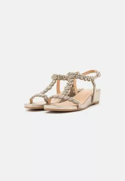 Alma En Pena Sandalen Met Sleehak - Diva Bronze -Alma En Pena Winkel a093edc07fce439ab67c7fc6280da843