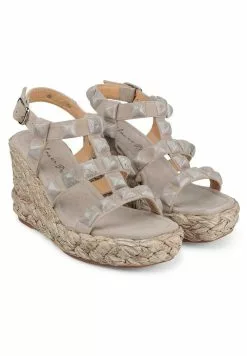 Alma En Pena Bermudez - Sandalen Met Sleehak - Gris 6 Alma En Pena Bermudez - Sandalen Met Sleehak - Gris -Alma En Pena Winkel a41165c5ea0a47c49fd1fa3b7cfc4416