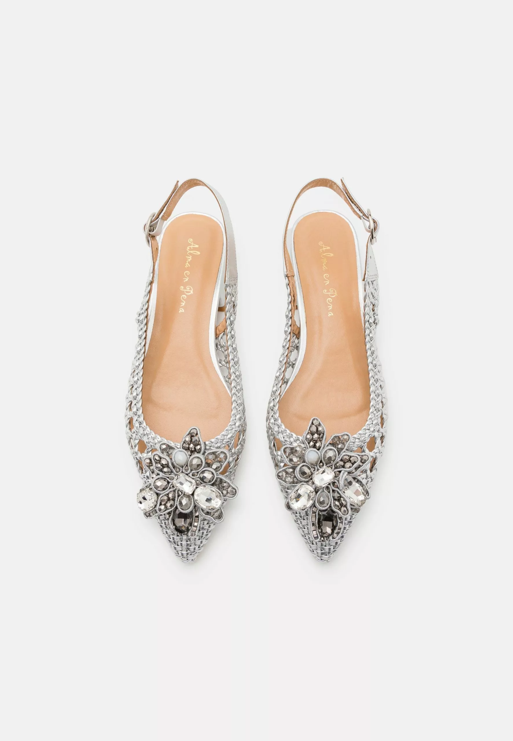 Alma En Pena Slingback Ballerina´S - Diva Silver 8 Alma En Pena Slingback Ballerina´S - Diva Silver - Afbeelding 6