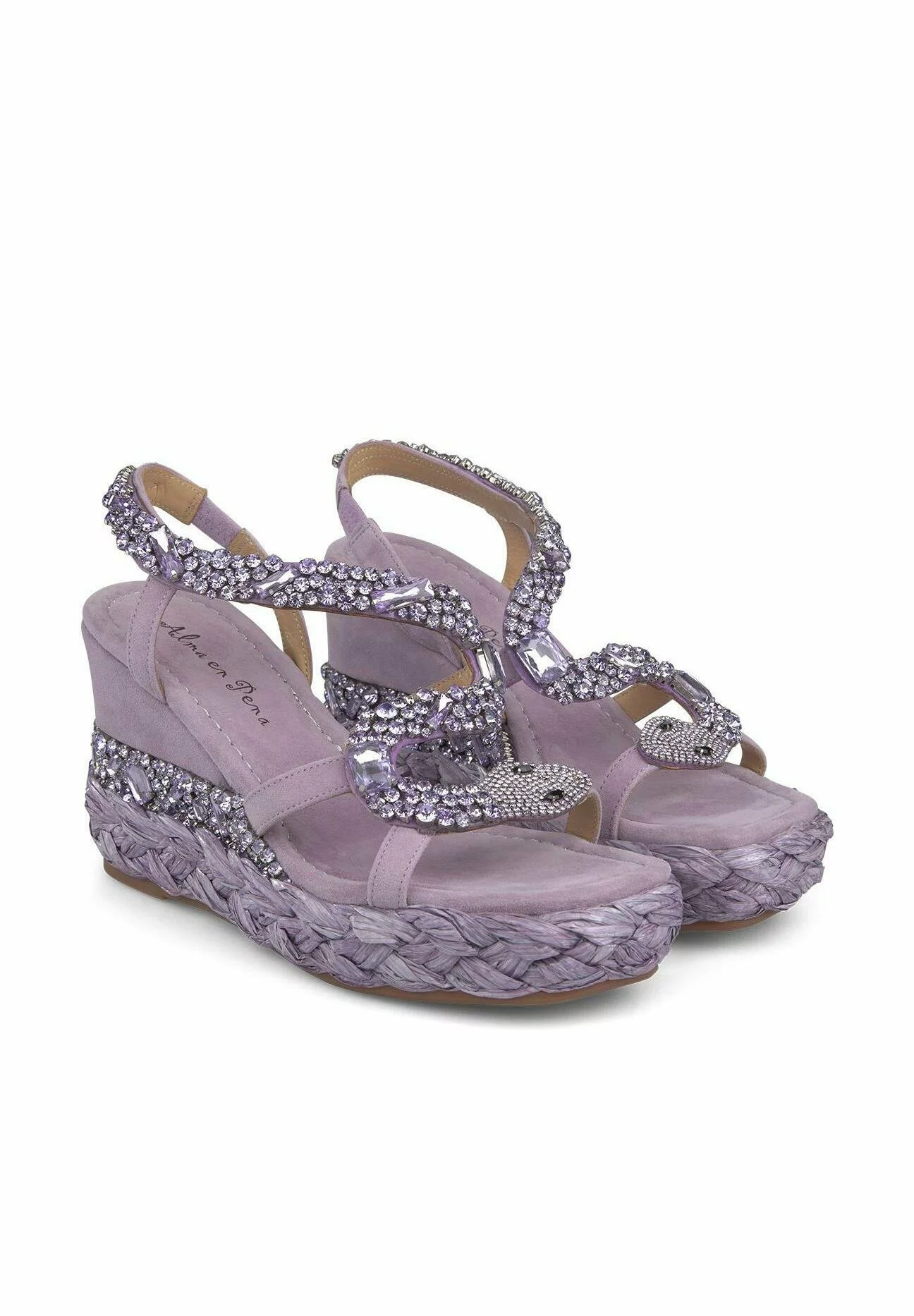 Alma En Pena Vera - Sandalen Met Sleehak - Morado 4 Alma En Pena Vera - Sandalen Met Sleehak - Morado - Afbeelding 2