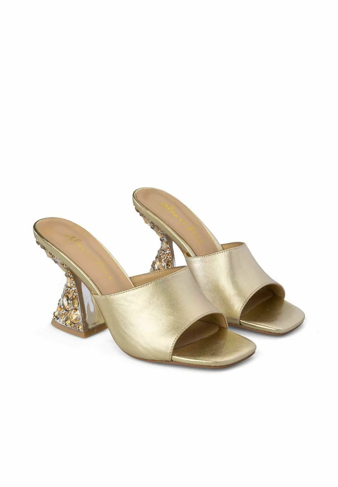 Alma En Pena Brouwerij - Muiltjes Met Hak - Dorado 4 Alma En Pena Brouwerij - Muiltjes Met Hak - Dorado - Afbeelding 2