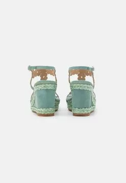 Alma En Pena Sandalen Met Plateauzool - Mint -Alma En Pena Winkel bf3b1bc049634c8d91777e95b9693502
