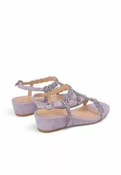 Alma En Pena Alcaraz - Sandalen Met Sleehak - Lila -Alma En Pena Winkel c29c97cb9a704f209fadc510aaf4b973
