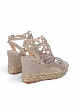 Alma En Pena Hernandez - Sandalen Met Sleehak - Gris -Alma En Pena Winkel ca6263d640444c2da1cd6290d7ca9a60