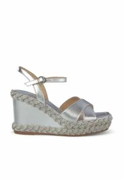 Alma En Pena Forme - Sandalen Met Plateauzool - Plata