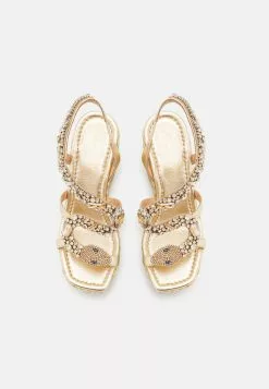 Alma En Pena Sandalen Met Plateauzool - Diva Gold -Alma En Pena Winkel cddbd0df91da4cac8ee1e2d9ee7b97de