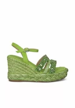 Alma En Pena Ruiz - Sandalen Met Hoge Hak - Verde