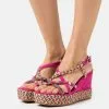 Alma En Pena Sandalen Met Plateauzool - Fuxia -Alma En Pena Winkel db4e27a3cefe4c9e9627463e7ce736ef