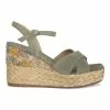 Alma En Pena Senosiain - Sandalen Met Sleehak - Verde -Alma En Pena Winkel dc5a0d2c7a6349738231e5bdd8dc824a