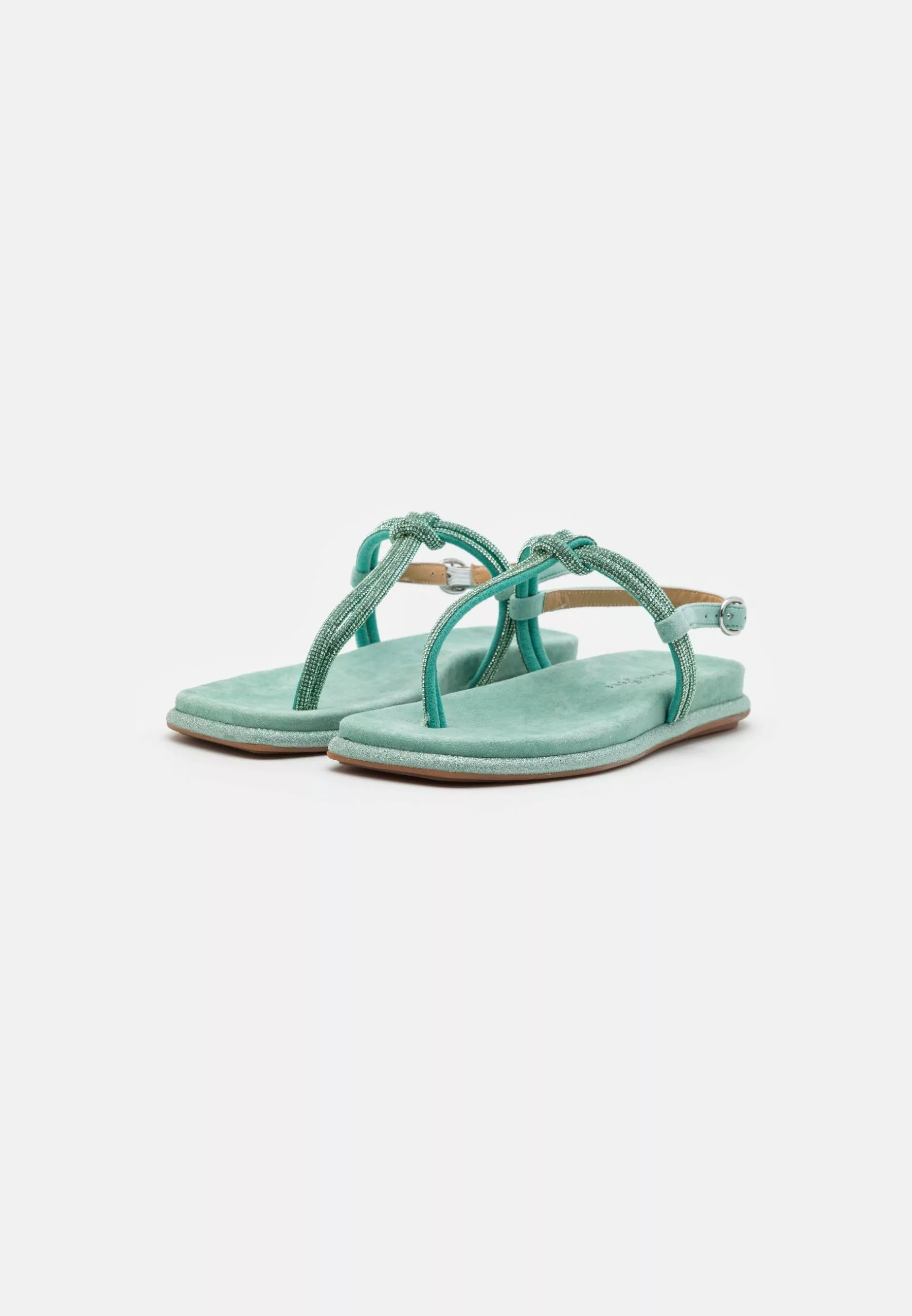 Alma En Pena Sandalen Met Enkelbandjes - Mint 5 Alma En Pena Sandalen Met Enkelbandjes - Mint - Afbeelding 3
