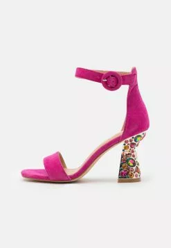 Alma En Pena Sandalen - Fuxia -Alma En Pena Winkel e960e1094d7c47f69e6af0c61d2d57ca