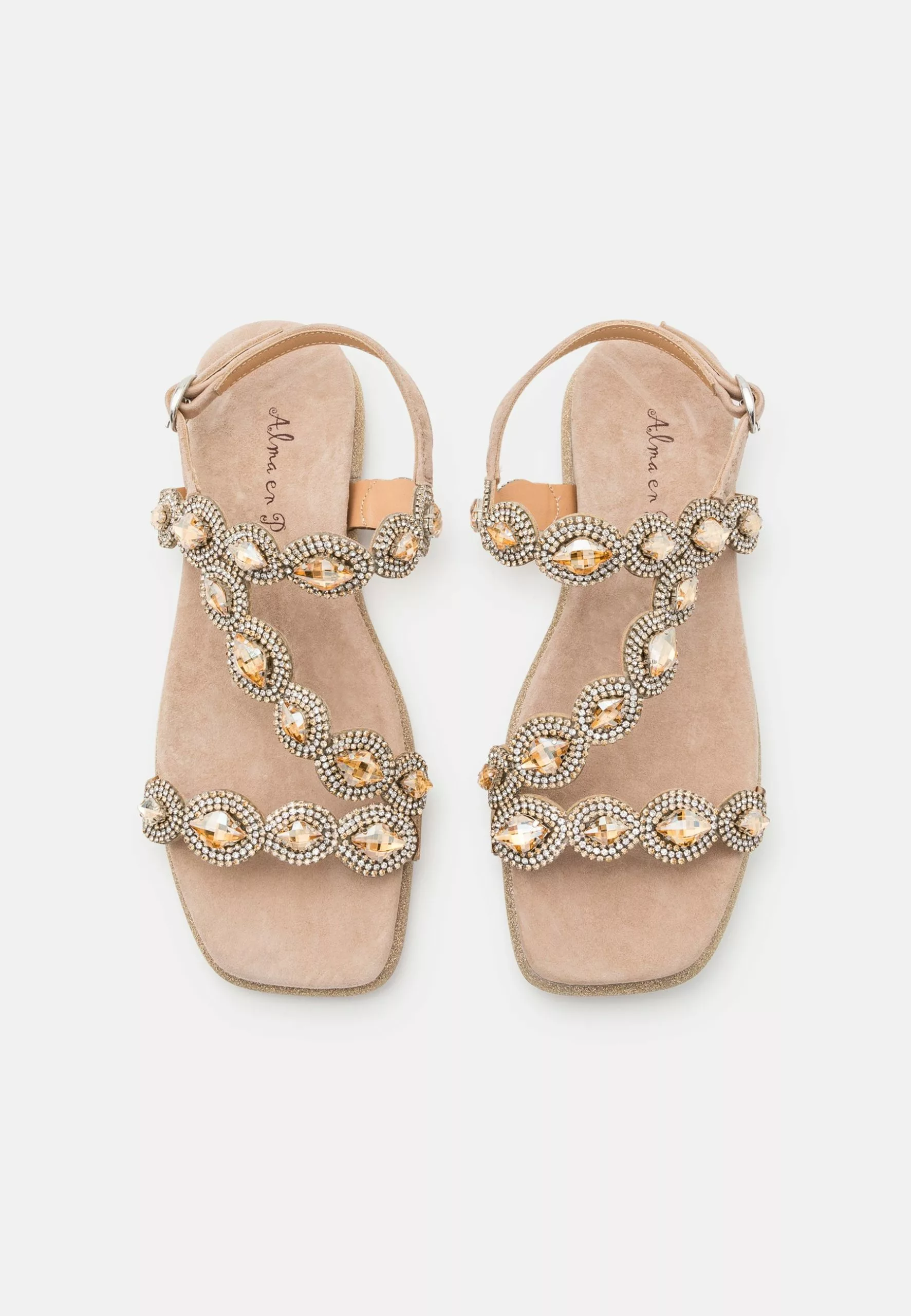 Alma En Pena Sandalen - Beige 8 Alma En Pena Sandalen - Beige - Afbeelding 6
